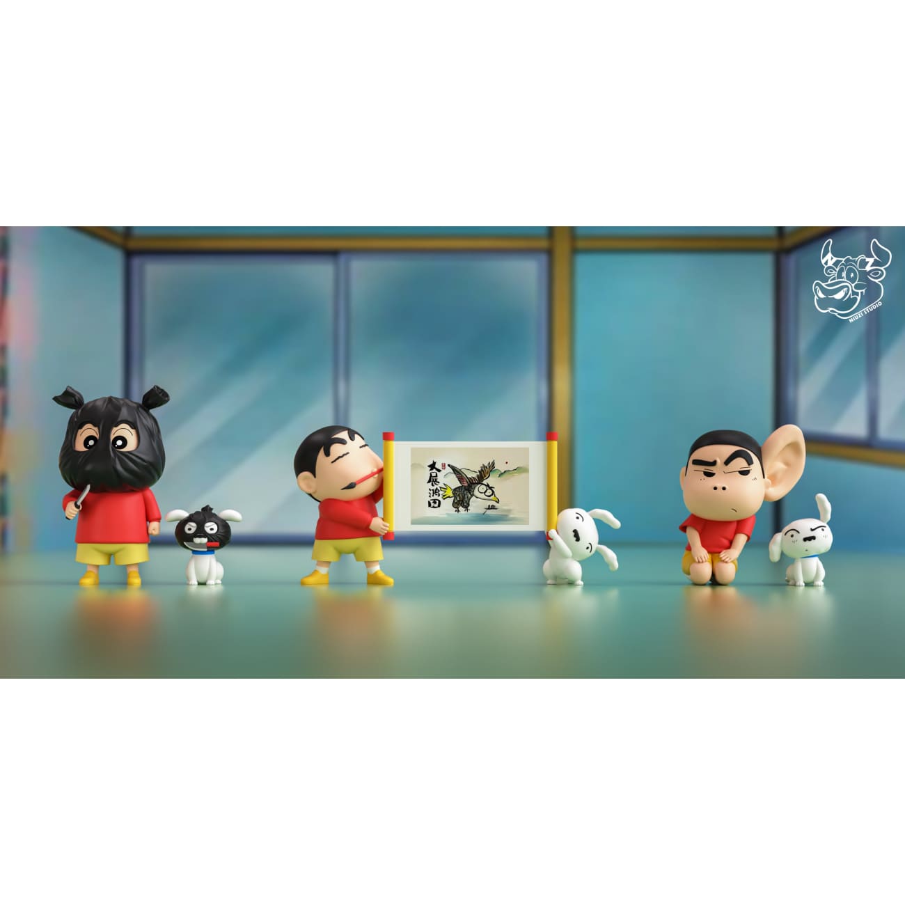 NIUZI Studio - Calligraphy Shin-chan