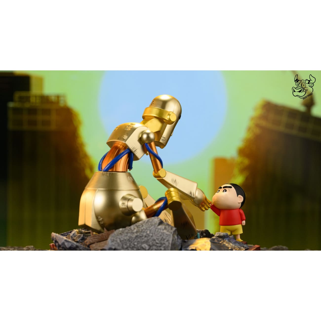 NIUZI Studio - Robo Dad and Shin-Chan