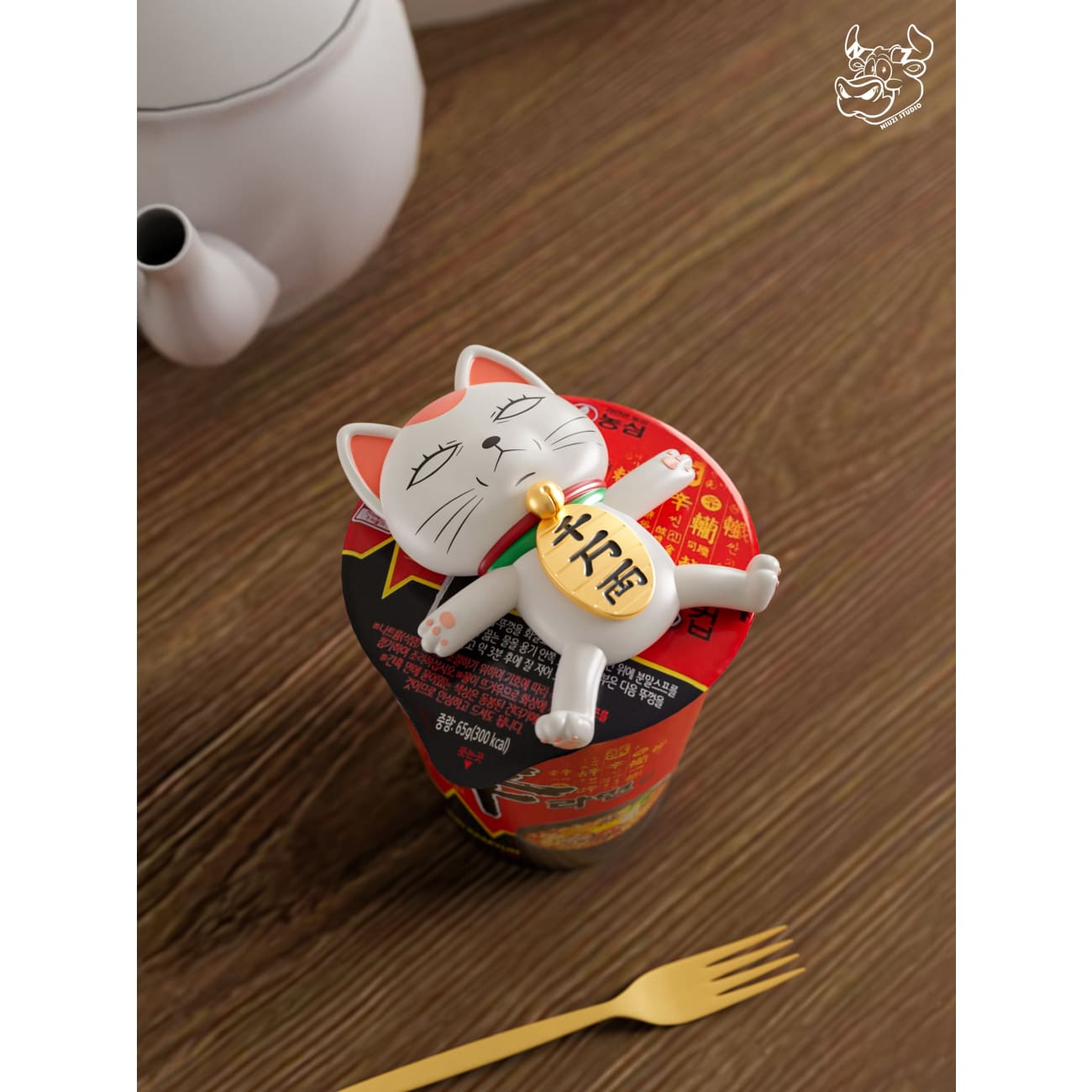 NIUZI Studio - Turbo Granny Fridge Magnet & Noodle Stopper [4 Variants]