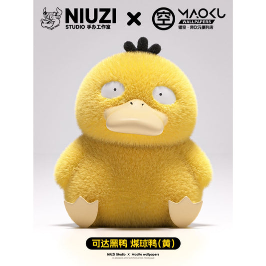 Niuzi Studio x MaoKu Wallpapers - Plush Psyduck Figure [3 Variants]