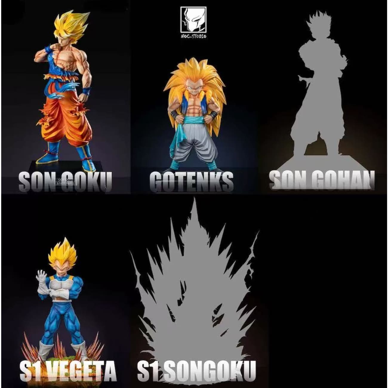 Noc Studio - Super Saiyan 3 Gotenks - Pre-Order - Full