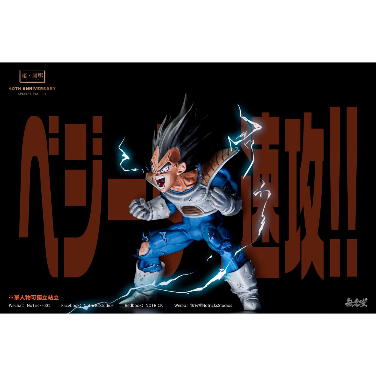 NOTRICKS Studio x Char - Fast Break Vegeta