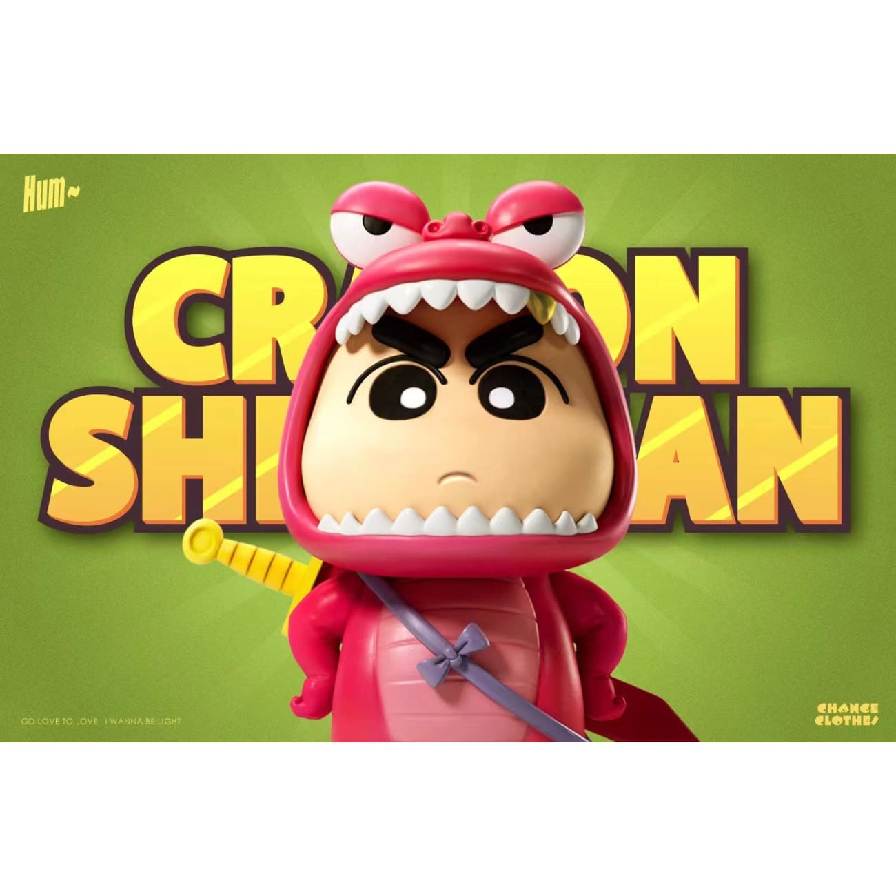 NPC Studio - Shin Chan Cosplay Pink Crocodile Wanyama-San