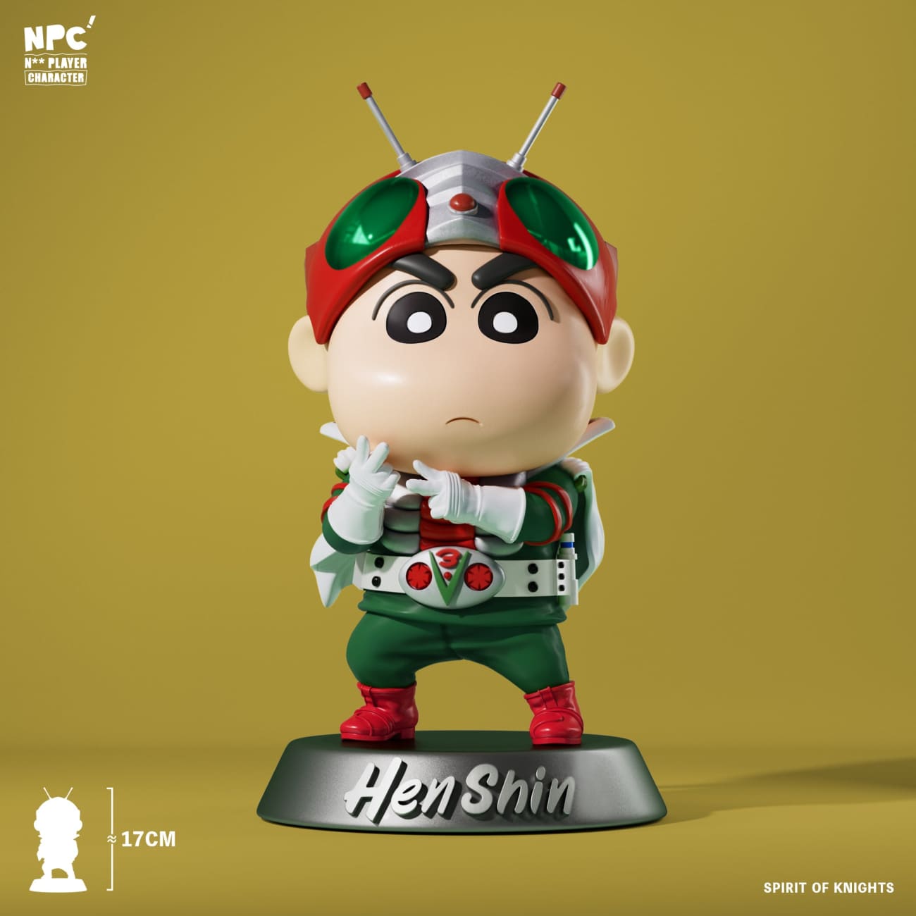 NPC Studio - Shinnosuke Nohara Cosplay Kamen Rider V3