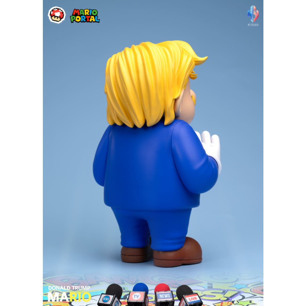 NY Studio - Mario Cosplay Donald Trump