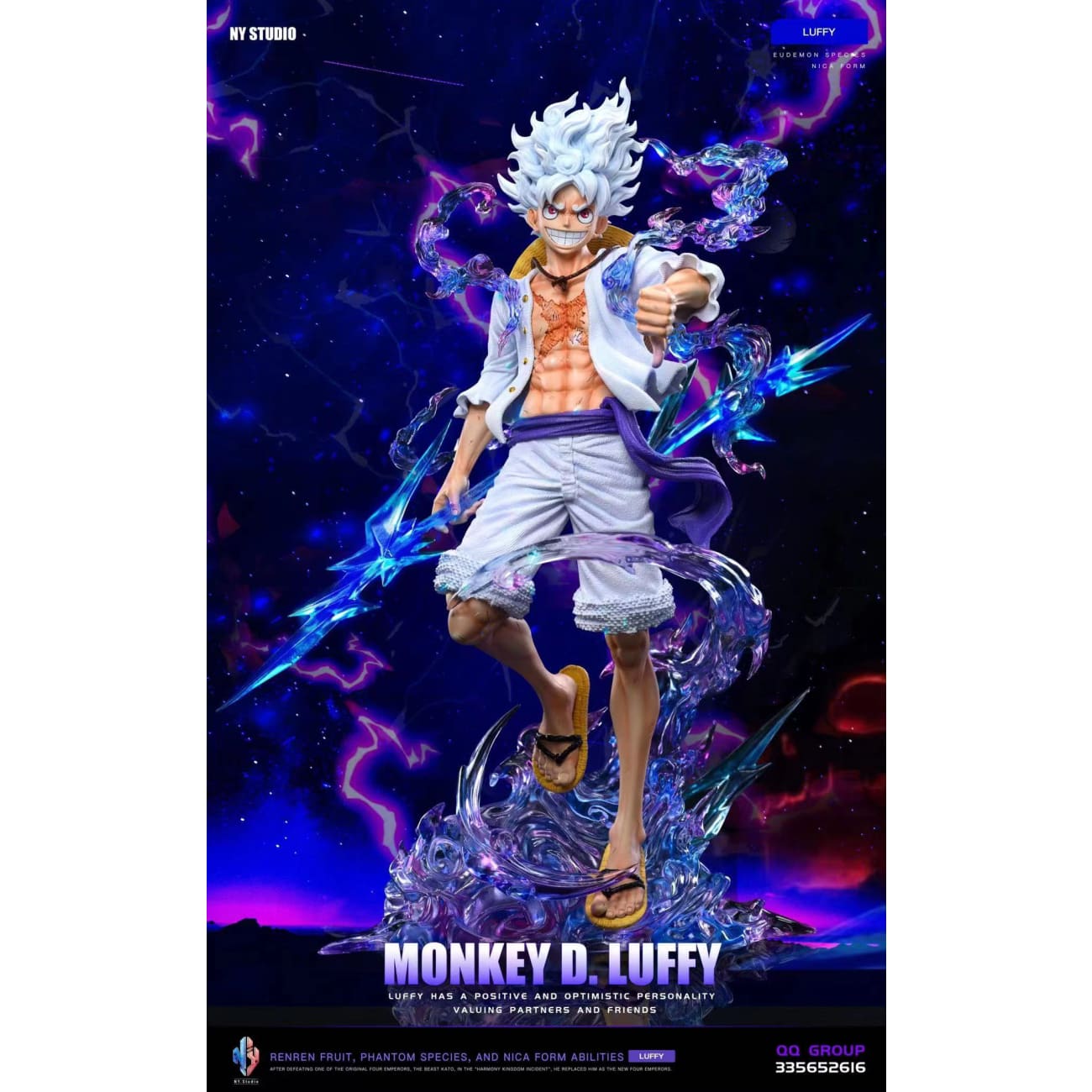 NY Studio - Sun God Nika Luffy Gear 5 [2 Variants]
