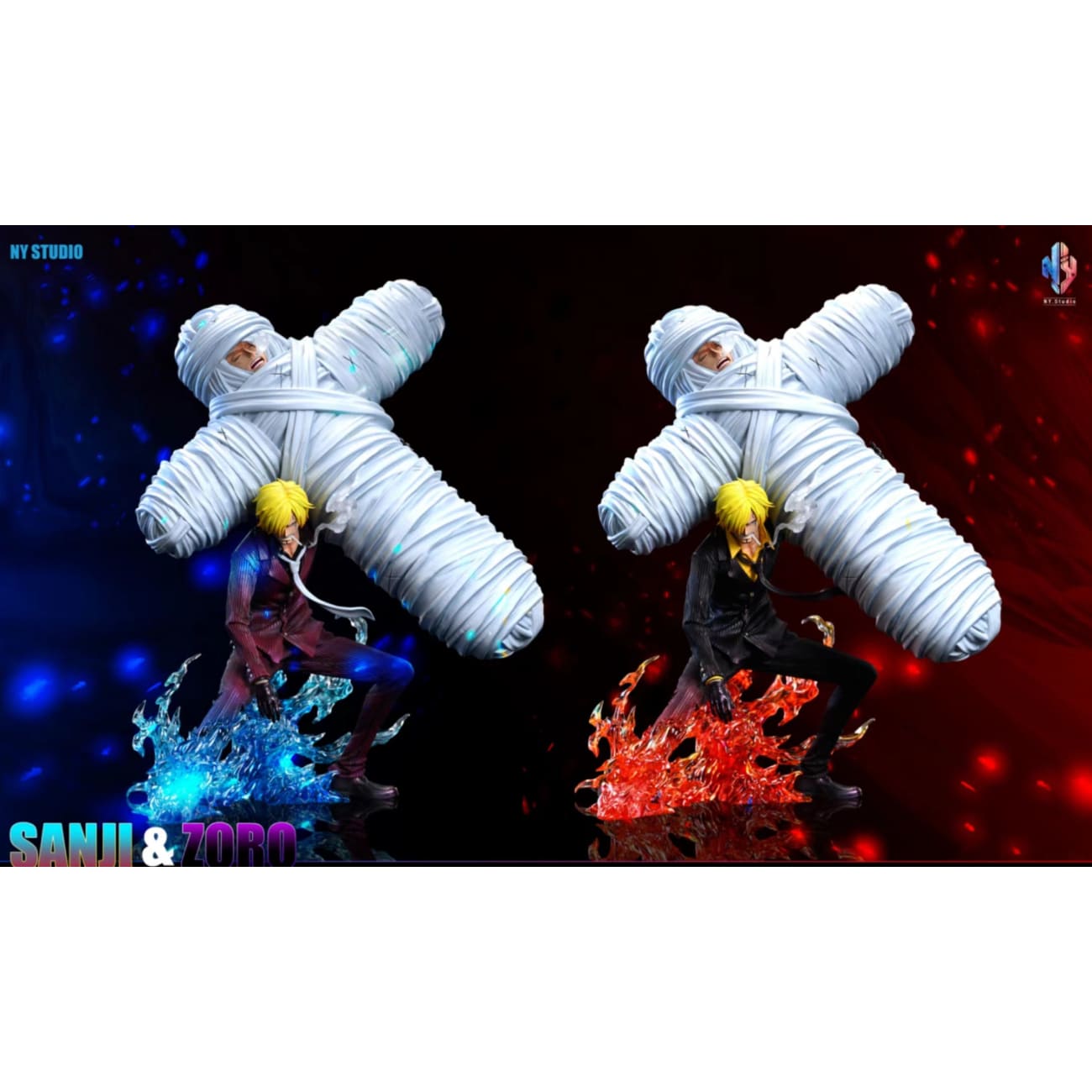 NY Studio - Vinsmoke Sanji Carrying Roronoa Zoro [3 Variants]