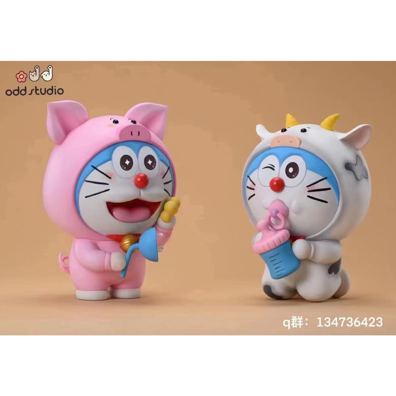 Odd Studio - Doraemon Cosplay Boar / Doraemon Cosplay Ox