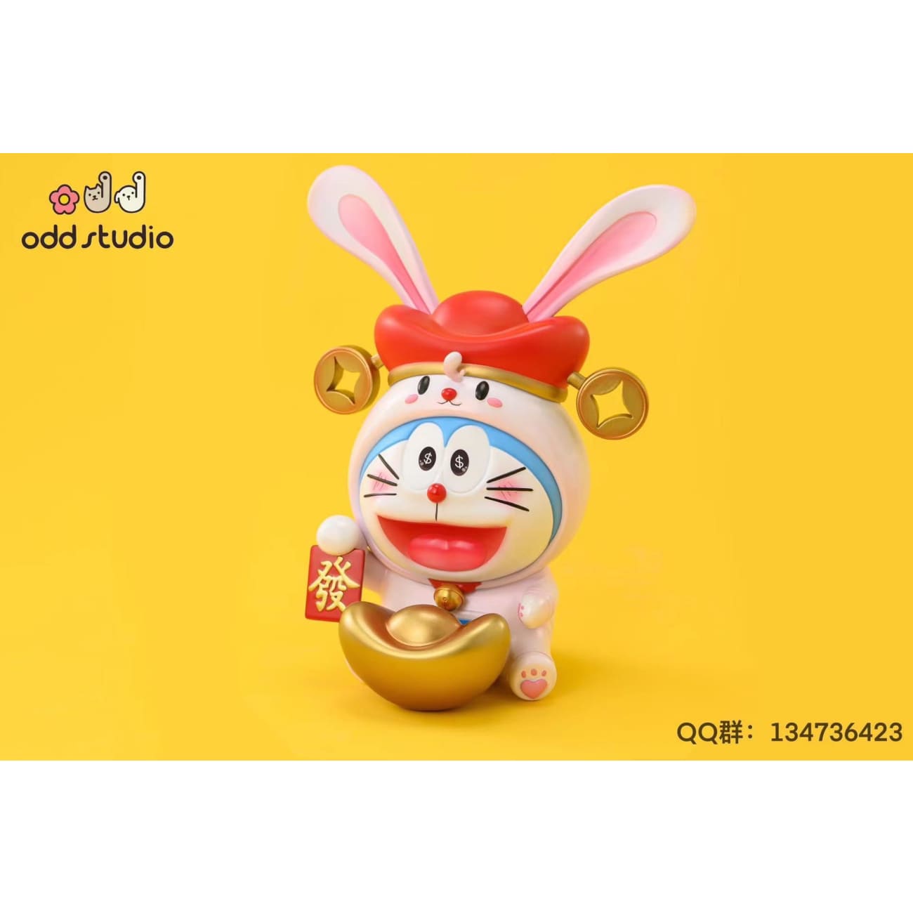 odd Studio - Doraemon Cosplay Fortune Rabbit