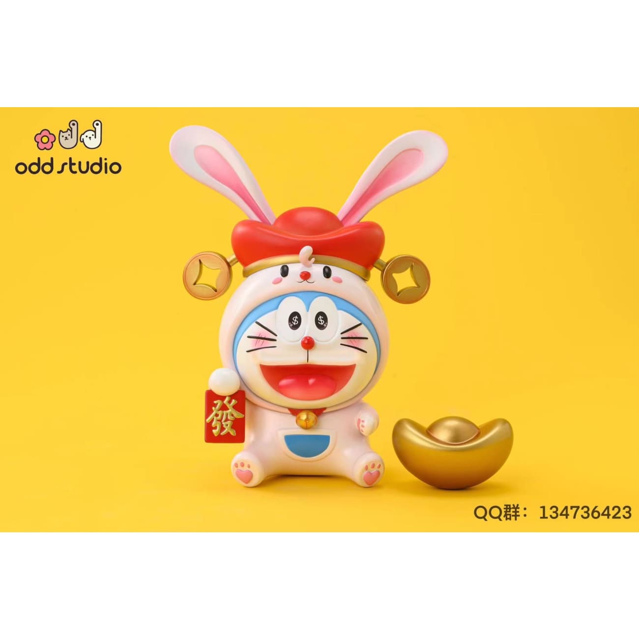 odd Studio - Doraemon Cosplay Fortune Rabbit