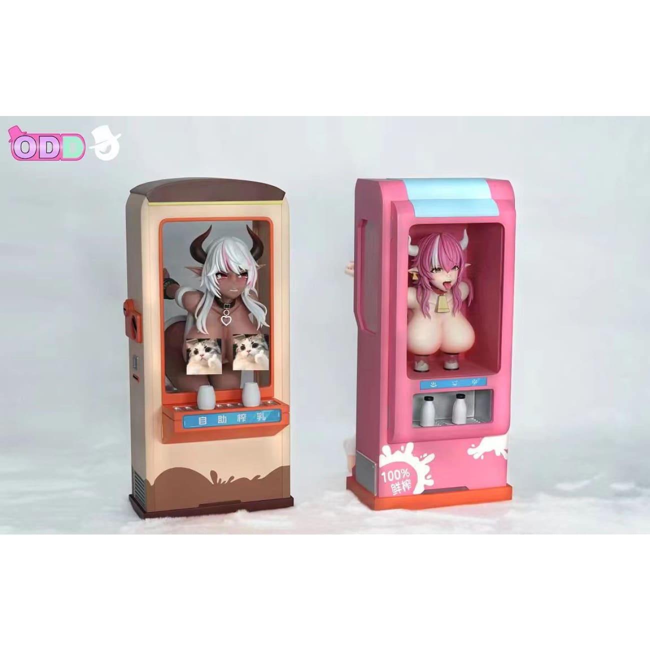 Odd Studio - Lulu:Strawberry Milk / Nana: Black Chocolate Milk