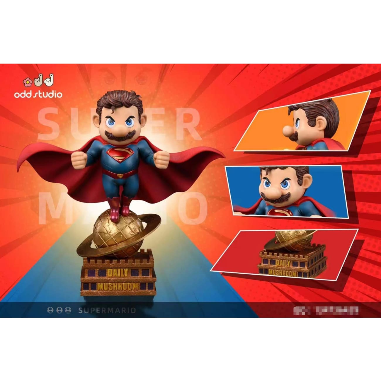 Odd Studio - Mario Cosplay Superman