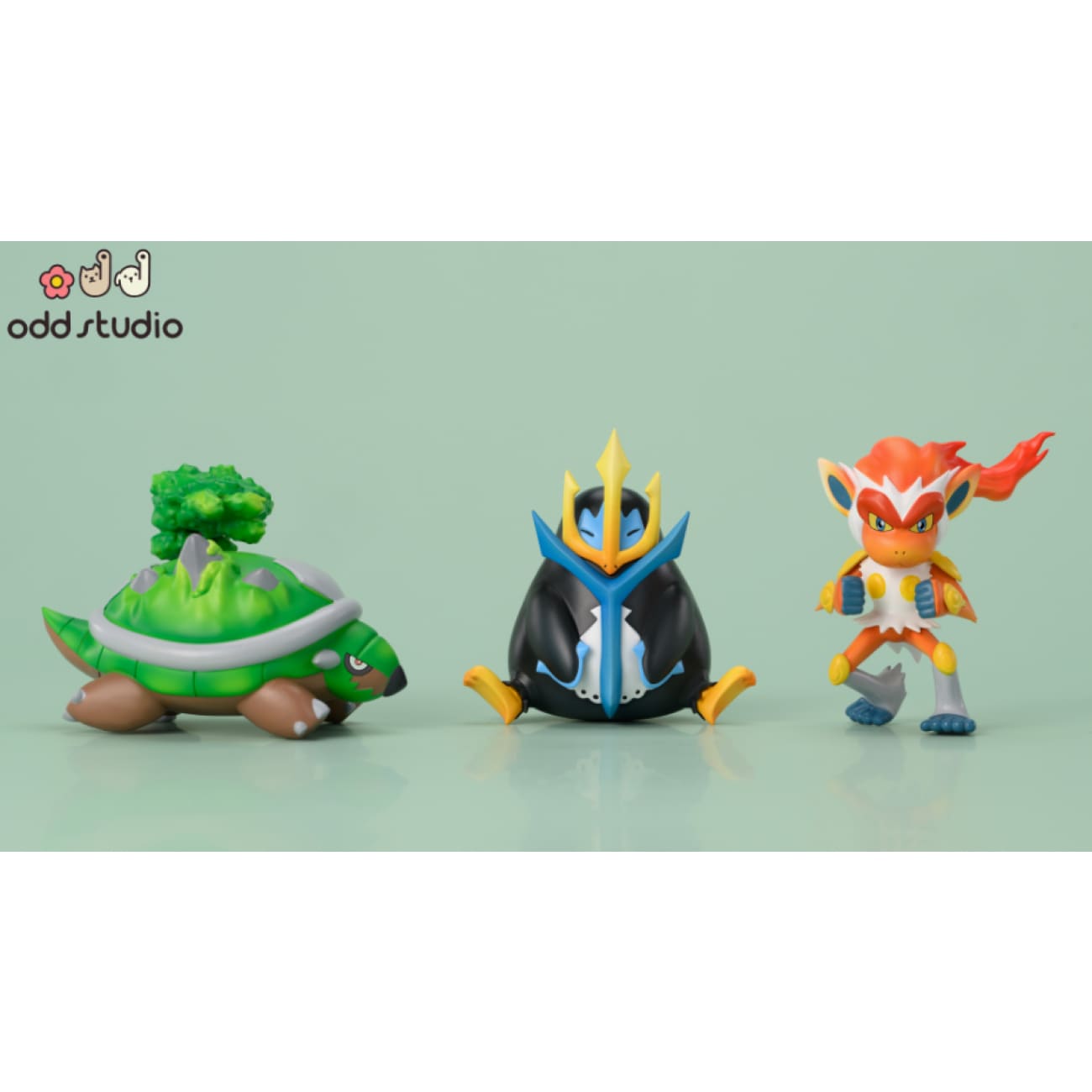 Odd Studio - Sinnoh Starter Pokemon Chibi Ver. [3 Variants]