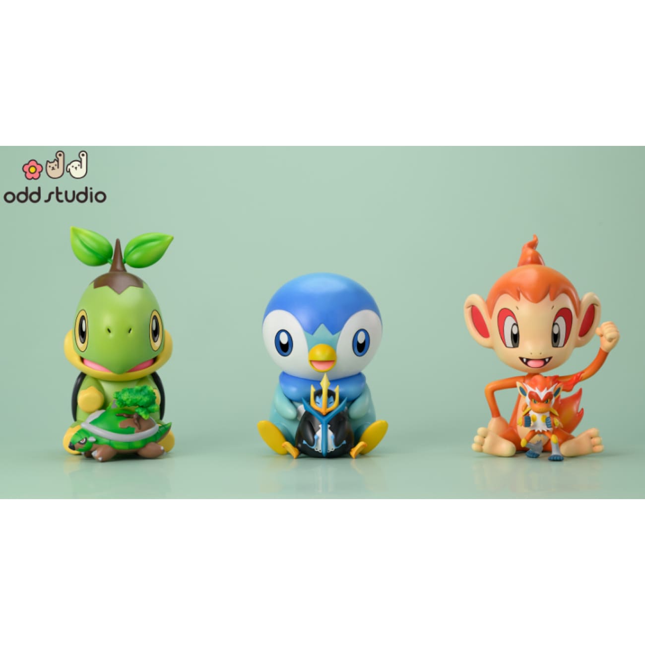 Odd Studio - Sinnoh Starter Pokemon Chibi Ver. [3 Variants]