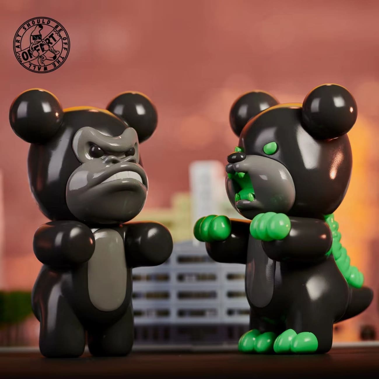 OFFART X Just Kidding - Gummy Monster Zilla vs Gummy Kong [3 Variants]