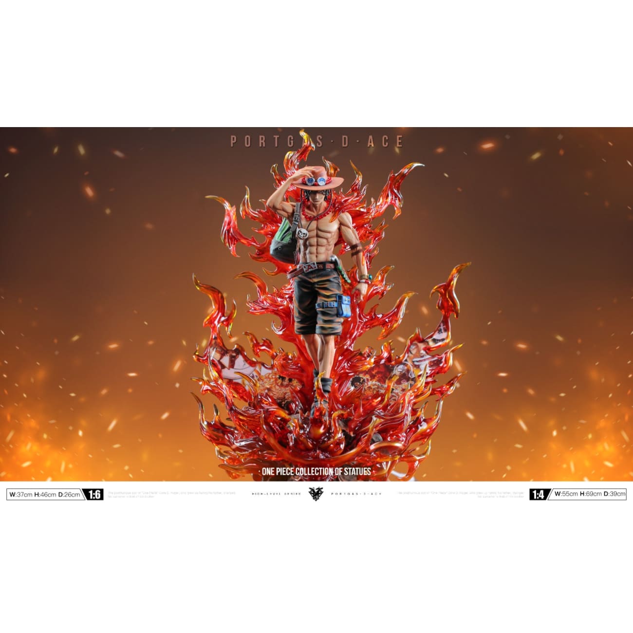 Okr Studio - Burning Portgas D. Ace [2 Variants]