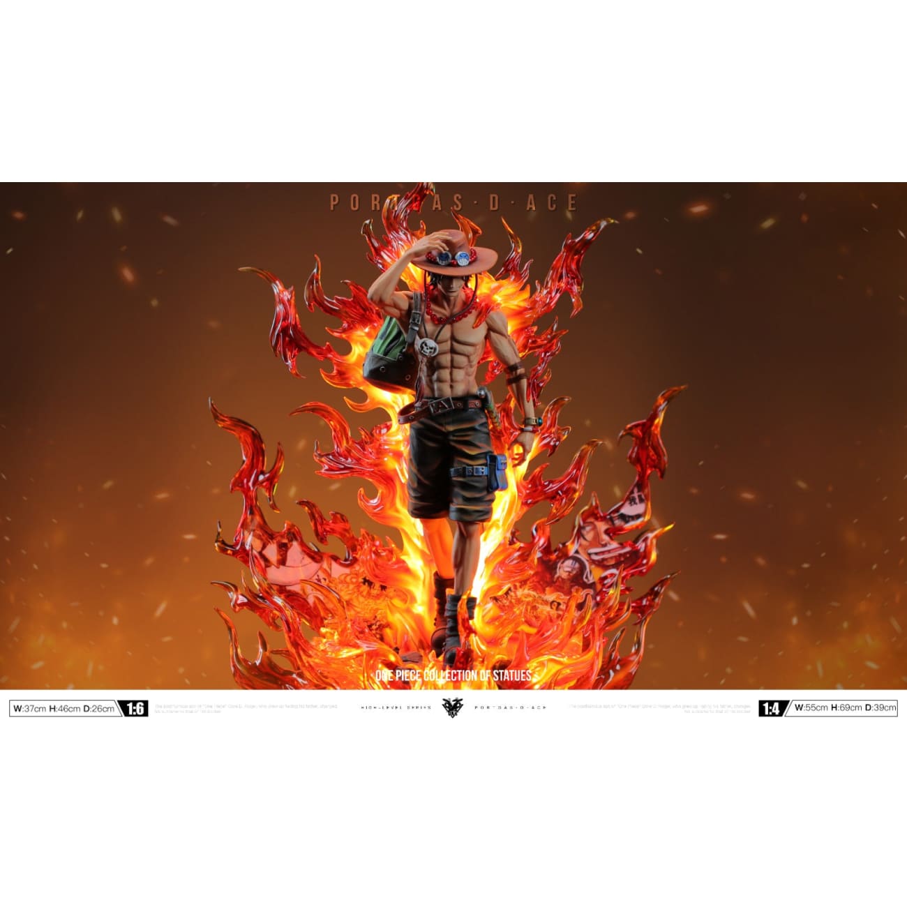 Okr Studio - Burning Portgas D. Ace [2 Variants]
