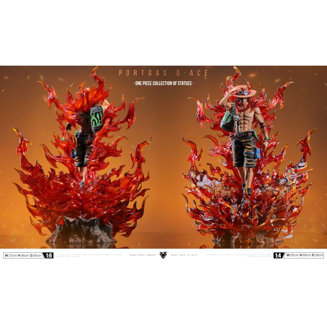 Okr Studio - Burning Portgas D. Ace [2 Variants]