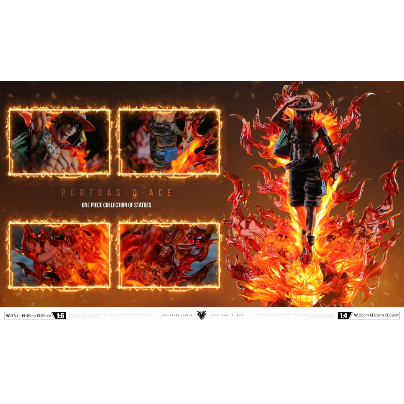 Okr Studio - Burning Portgas D. Ace [2 Variants]