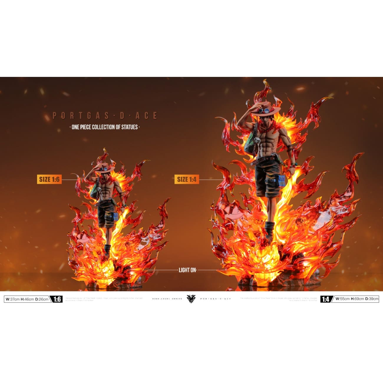 Okr Studio - Burning Portgas D. Ace [2 Variants]