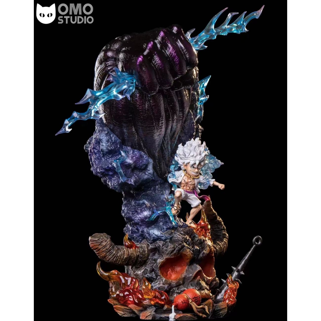 OMO Studio - Luffy Gear 5 Sun God Nika 