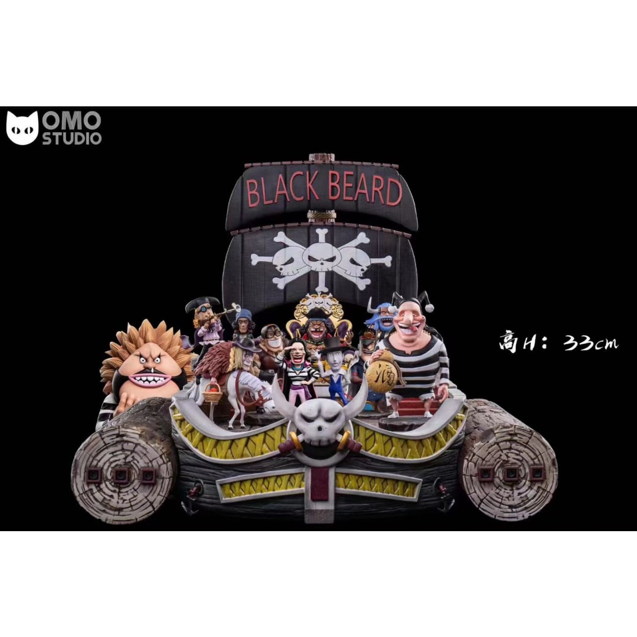 OMO Studio - Sanjuan Wolf / Catarina Devon / Blackbeard Pirates Ship
