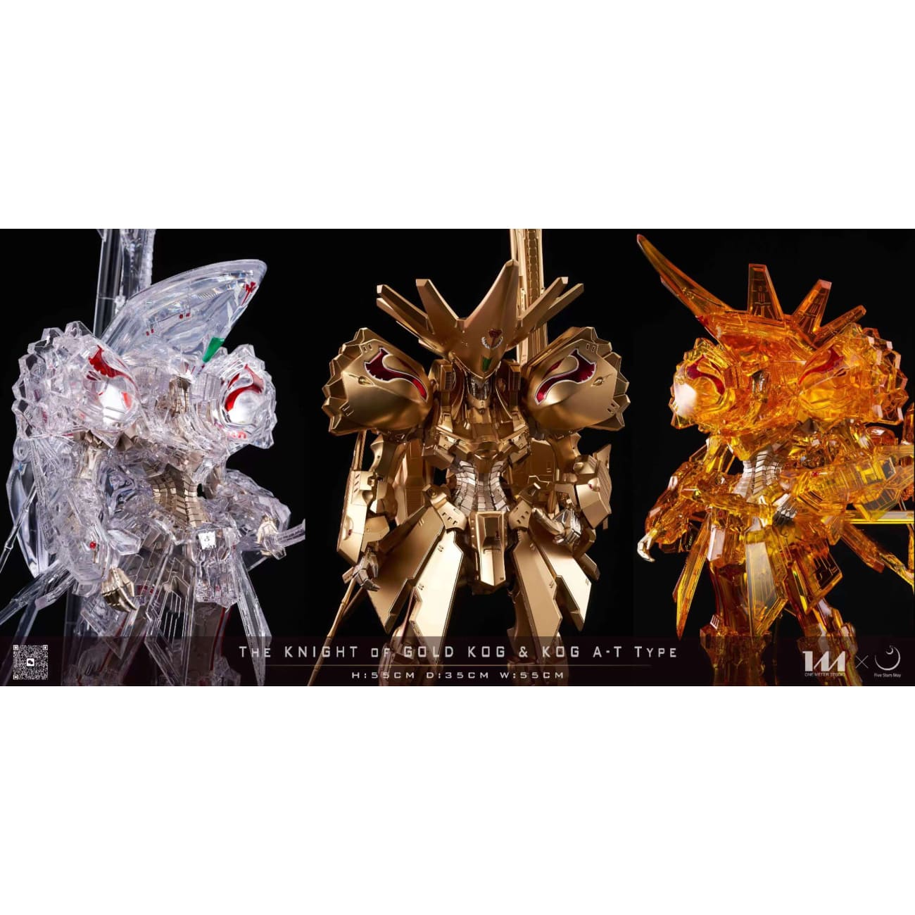 One Meter Studio x Five Stars May Studio - The Knight of Gold KOG & KOG A-T Type [3 Variants]