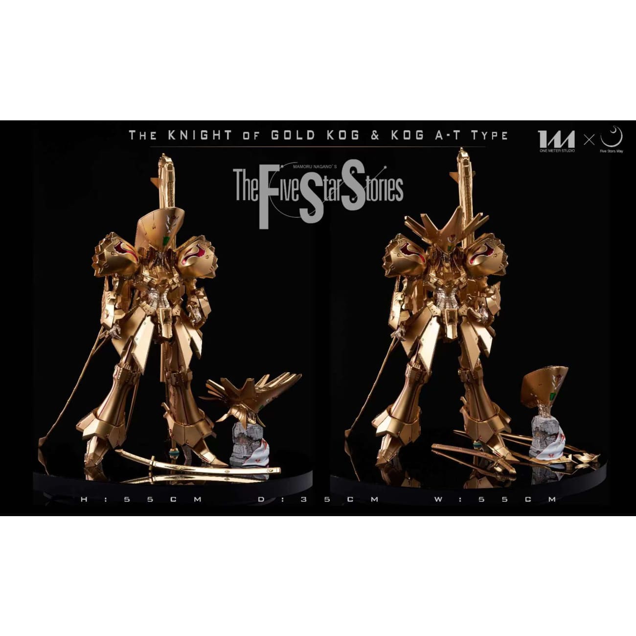 One Meter Studio x Five Stars May Studio - The Knight of Gold KOG & KOG A-T Type [3 Variants]