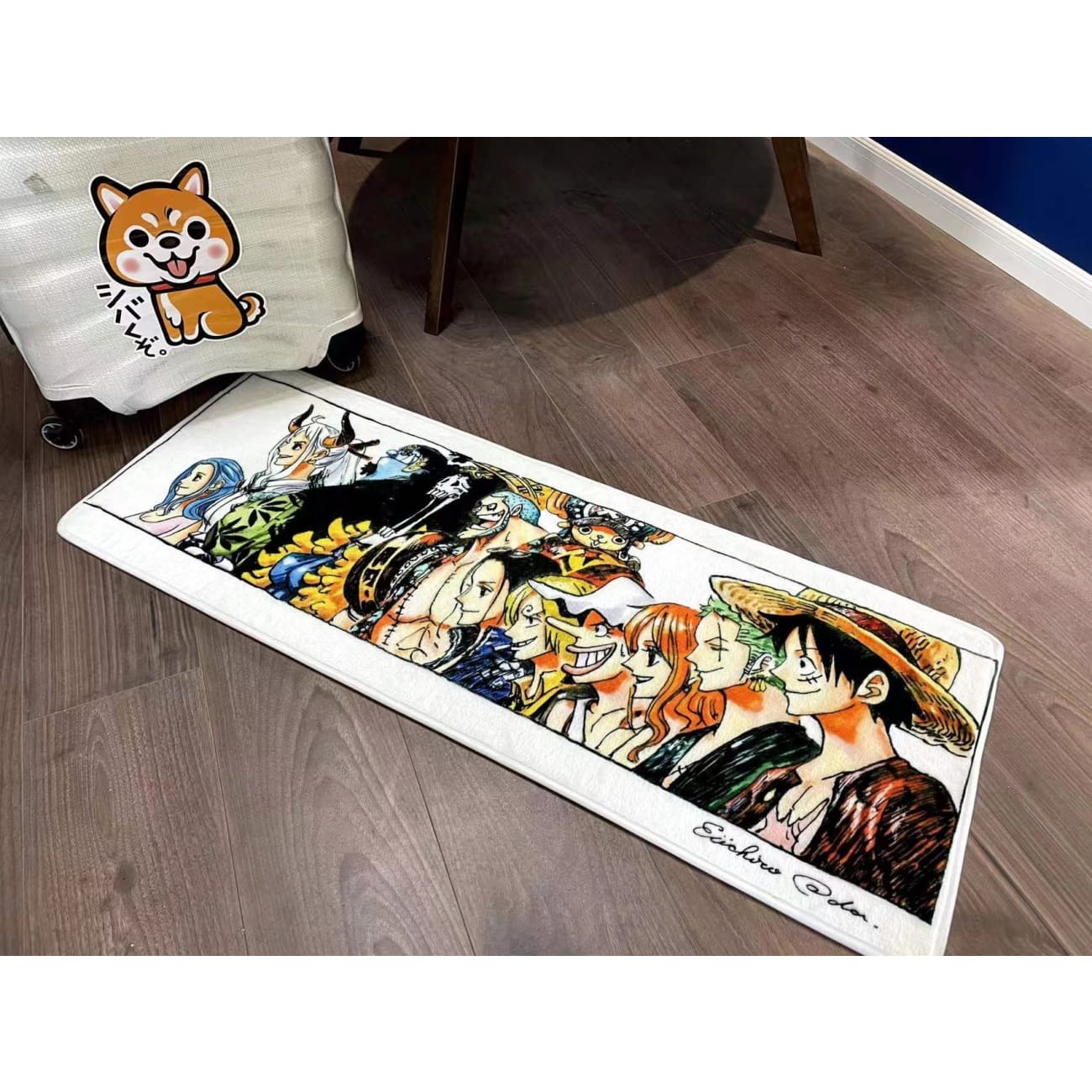 One Piece Comic Drawing Floor mat 120cm length