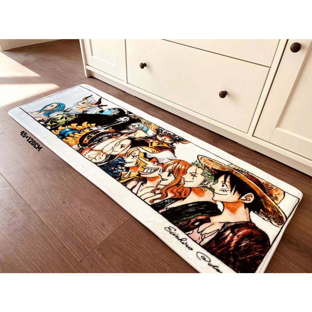 One Piece Comic Drawing Floor mat 120cm length