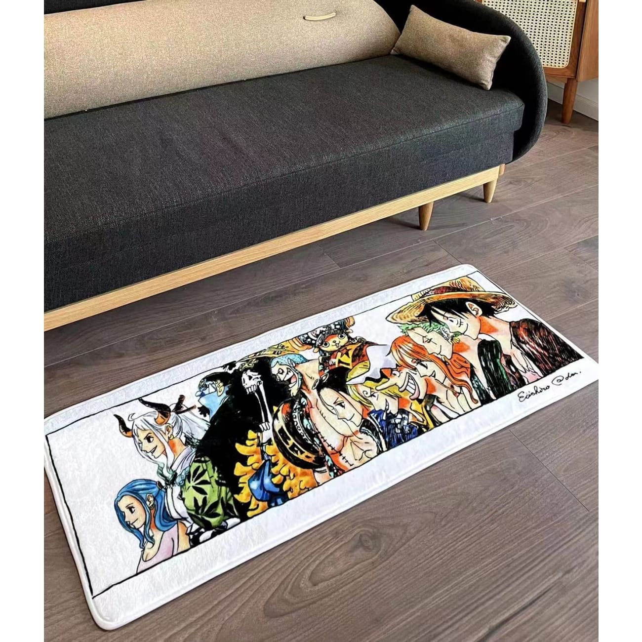 One Piece Comic Drawing Floor mat 120cm length