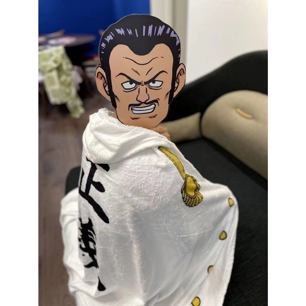 One Piece Marine Wearable Neck Blanket