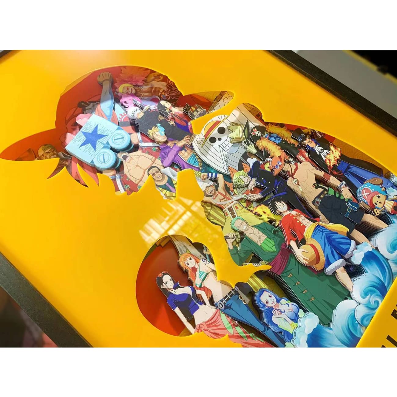  One Piece - Monkey D Luffy with Pirate Frame