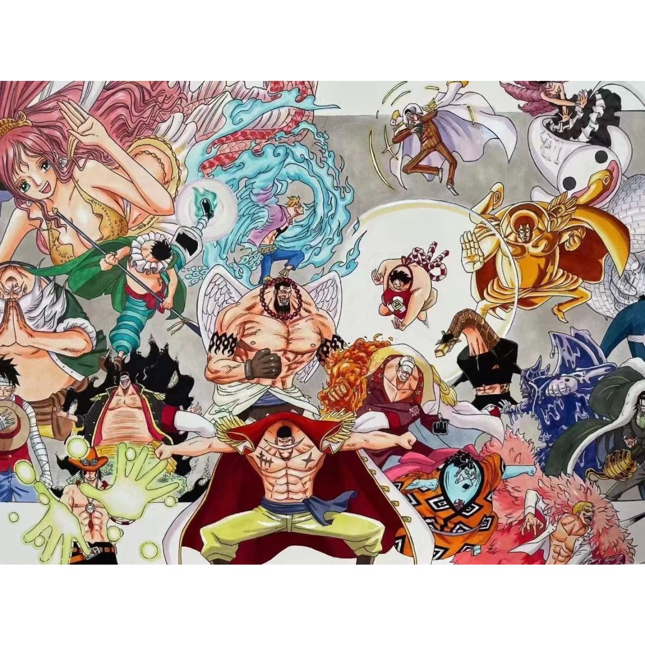 One Piece Poster Frame with artist Signature [2 variants]