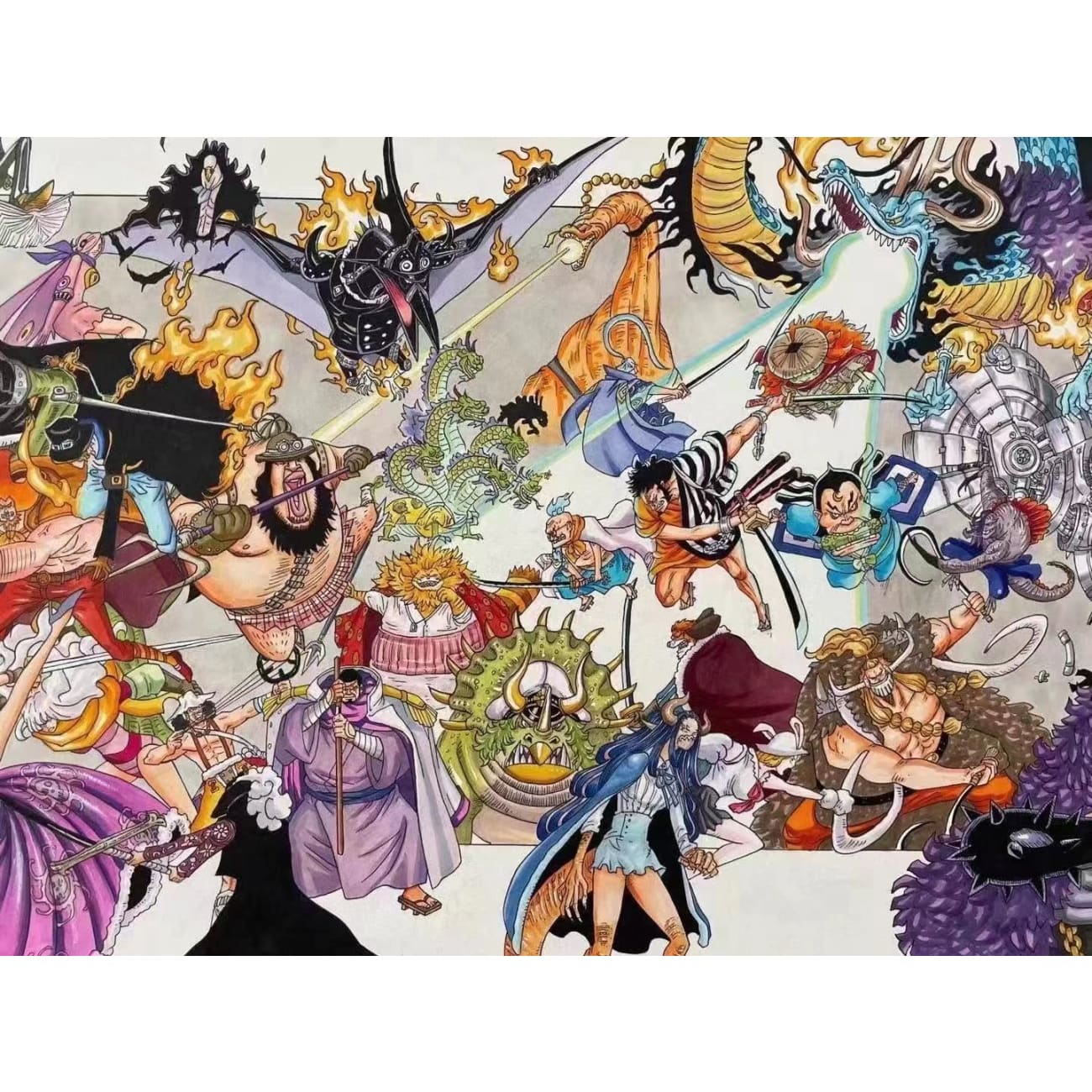 One Piece Poster Frame with artist Signature [2 variants]