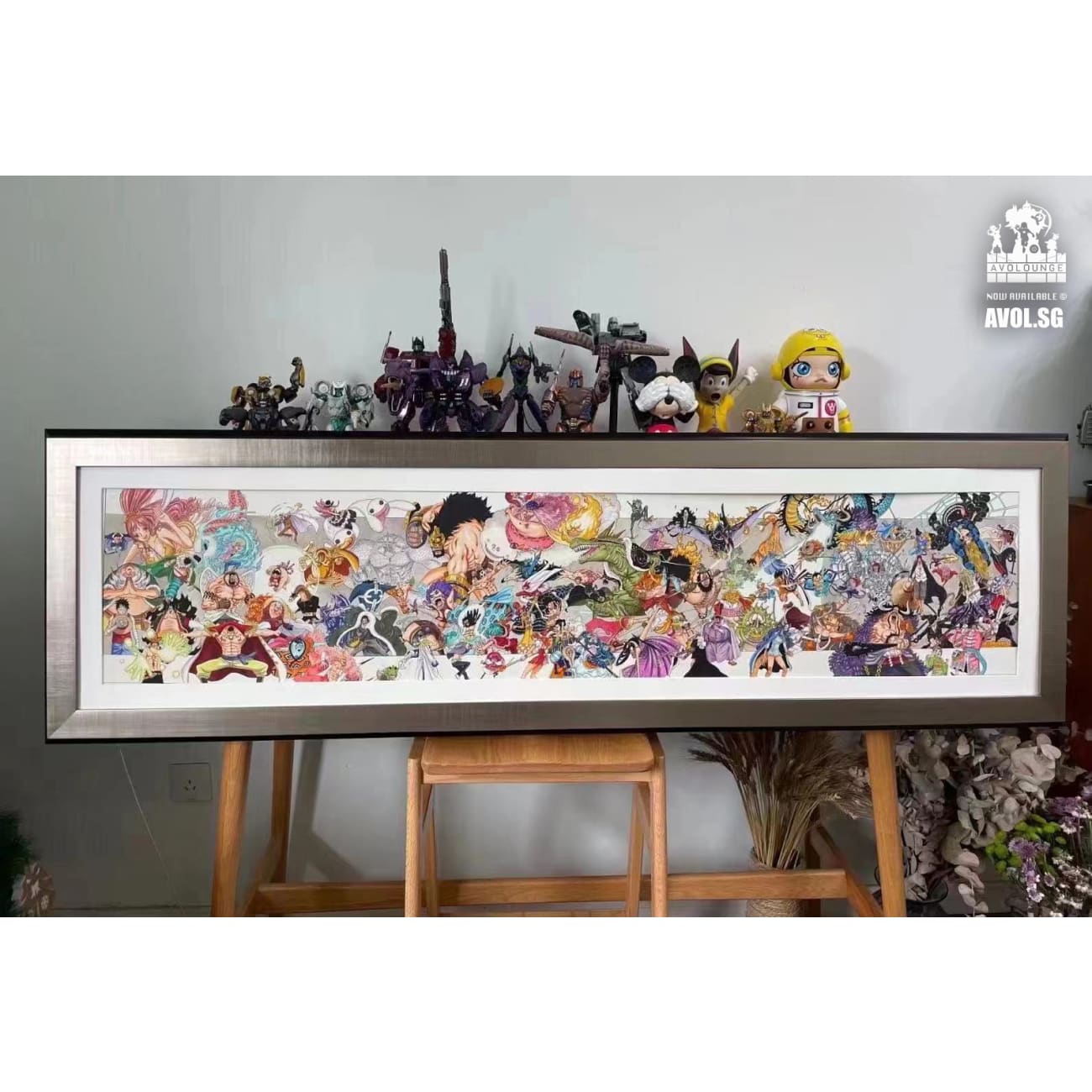One Piece Poster Frame with artist Signature [2 variants]