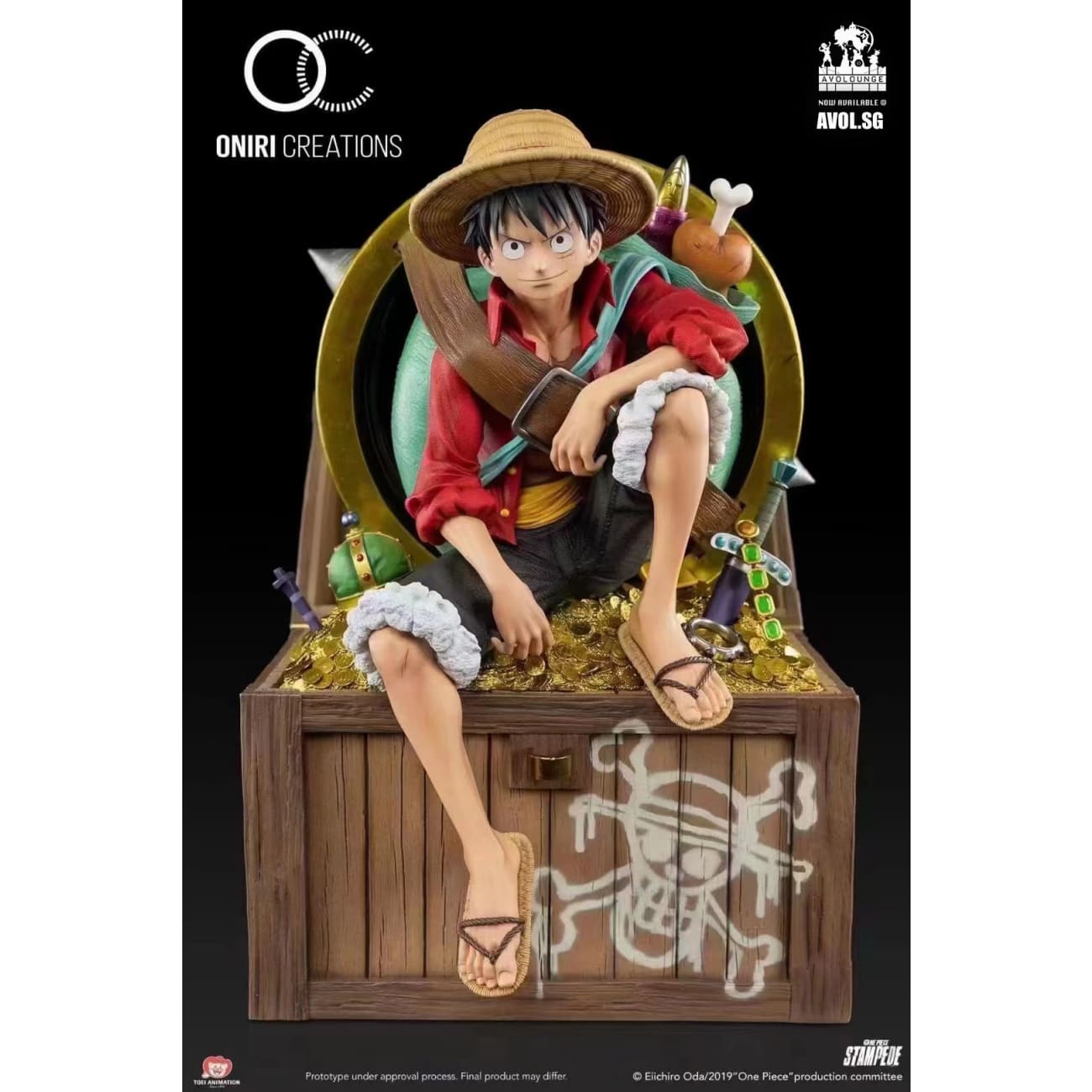 Oniri Creations -  Monkey D. Luffy [1/4 scale]