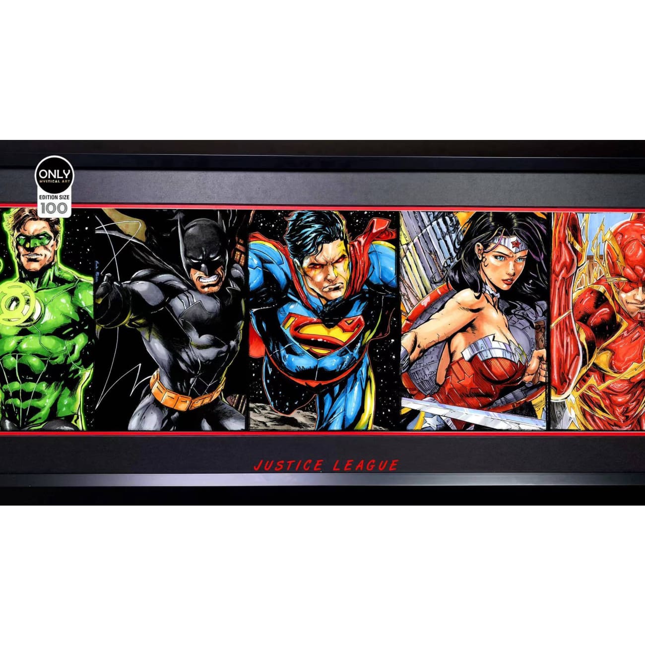 Only Mystical Art - Justice League Poster Frame