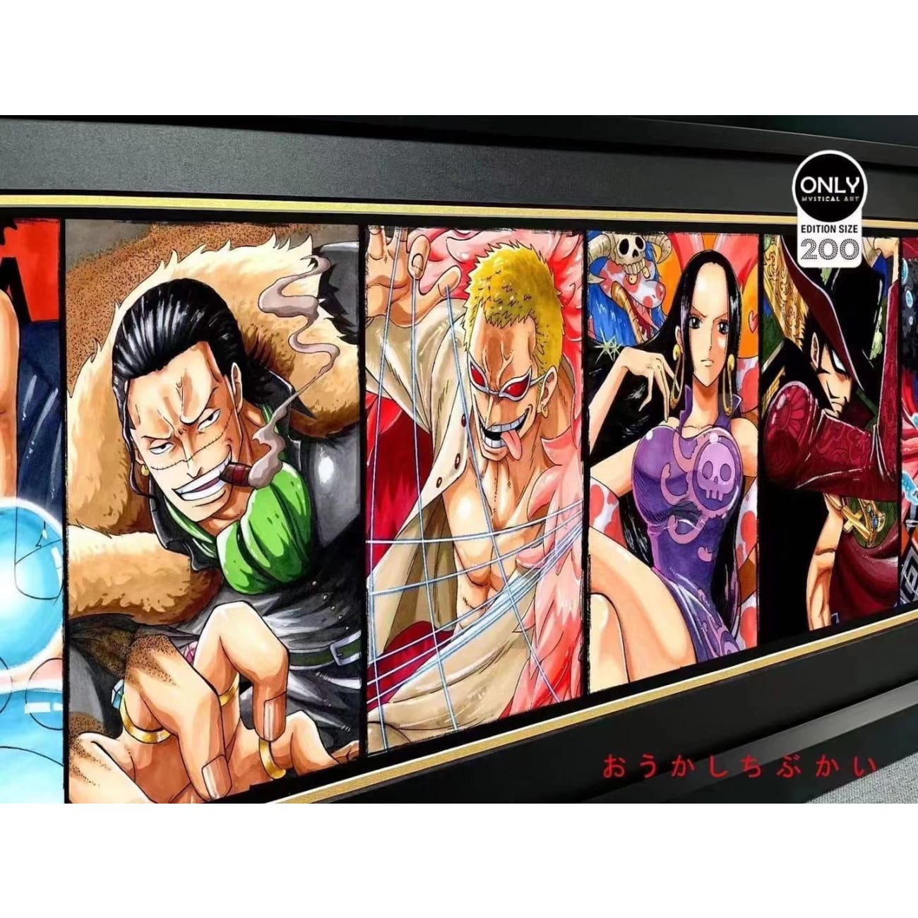 Only mystical Art - One Piece Poster Oka Shichibukai Poster Frame