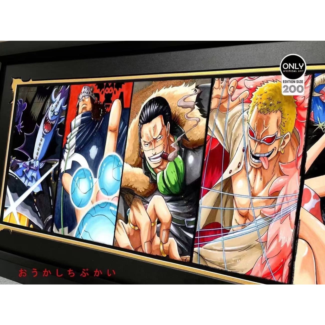 Only mystical Art - One Piece Poster Oka Shichibukai Poster Frame