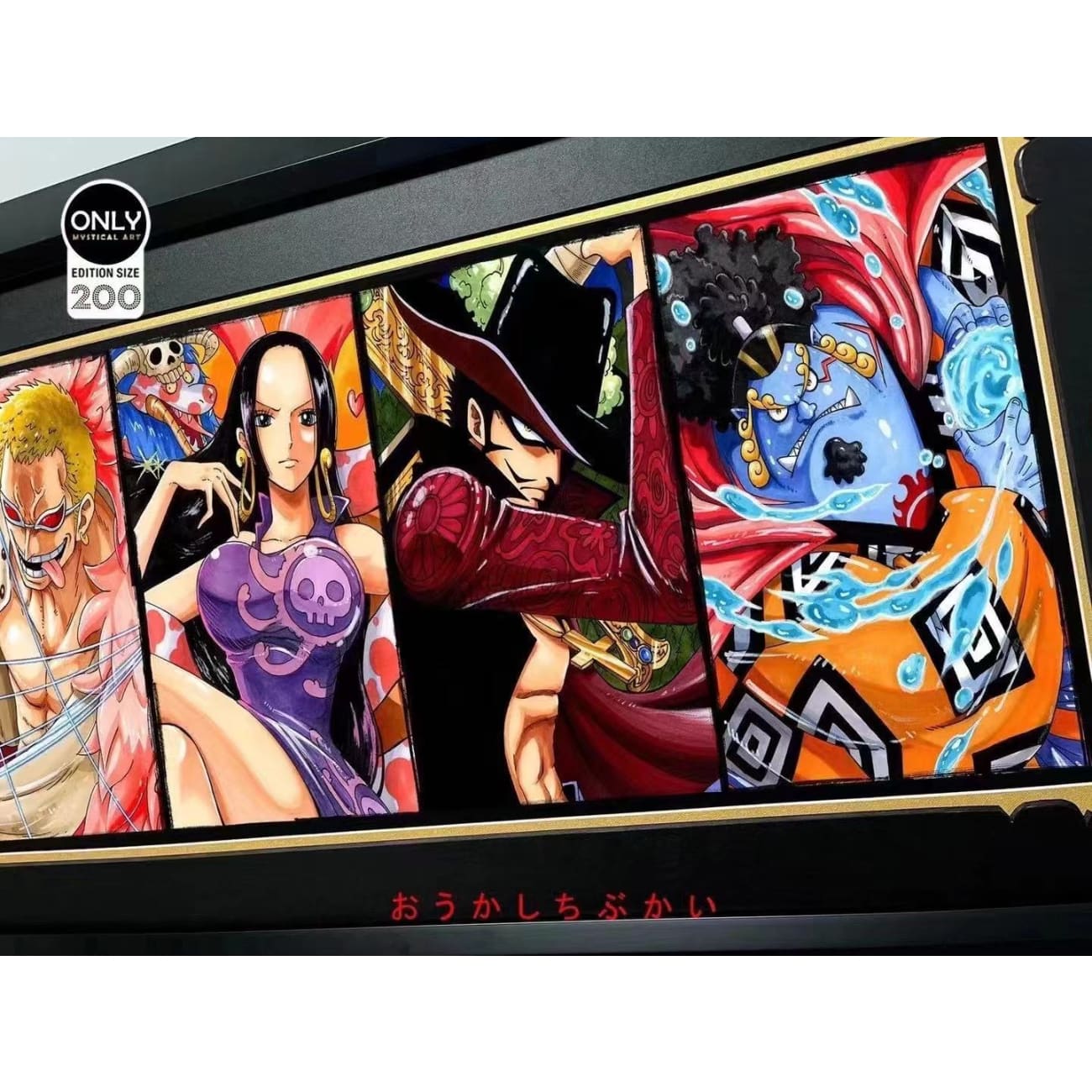 Only mystical Art - One Piece Poster Oka Shichibukai Poster Frame