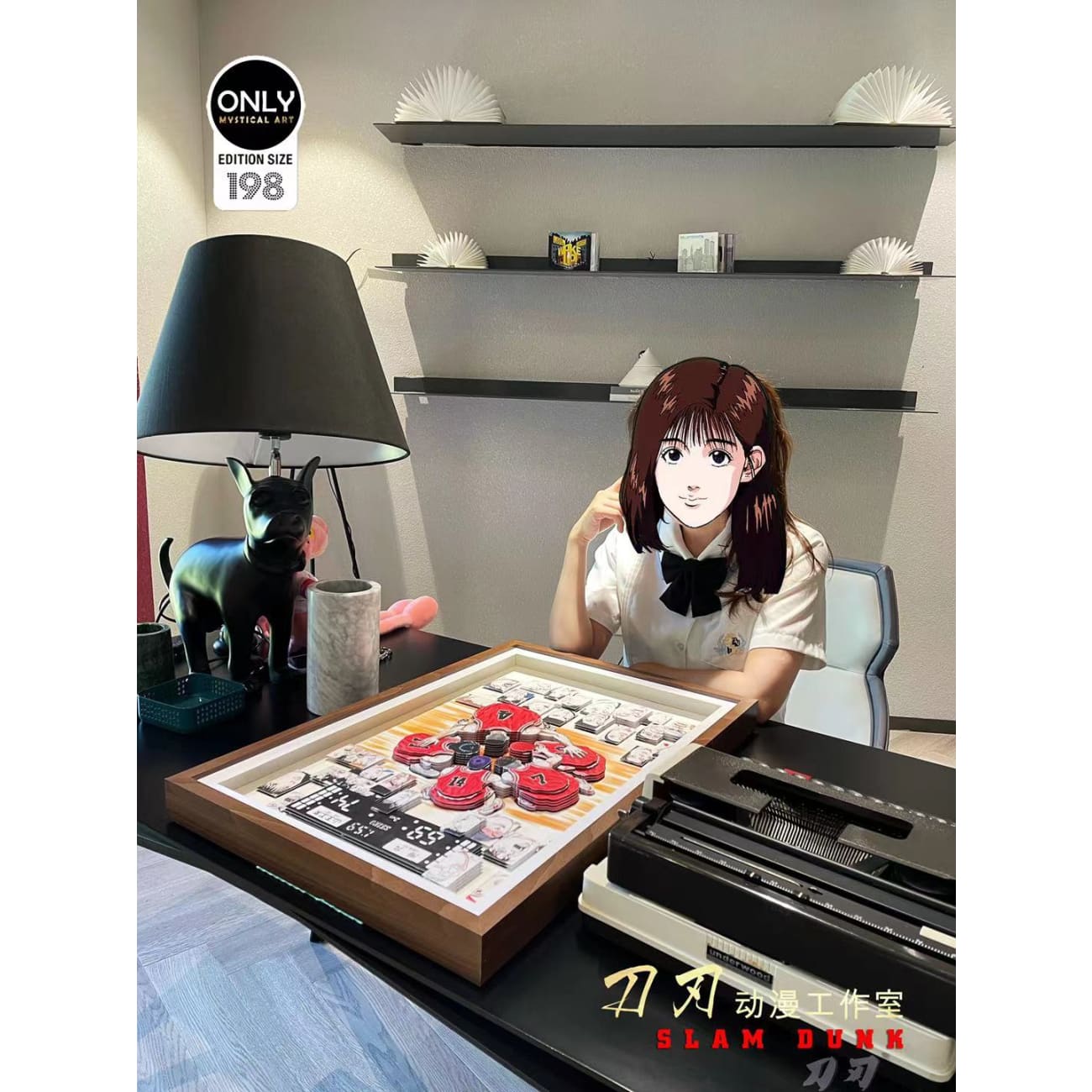  Only Mystical Art - Slam Dunk 3D layering Break-time Poster 