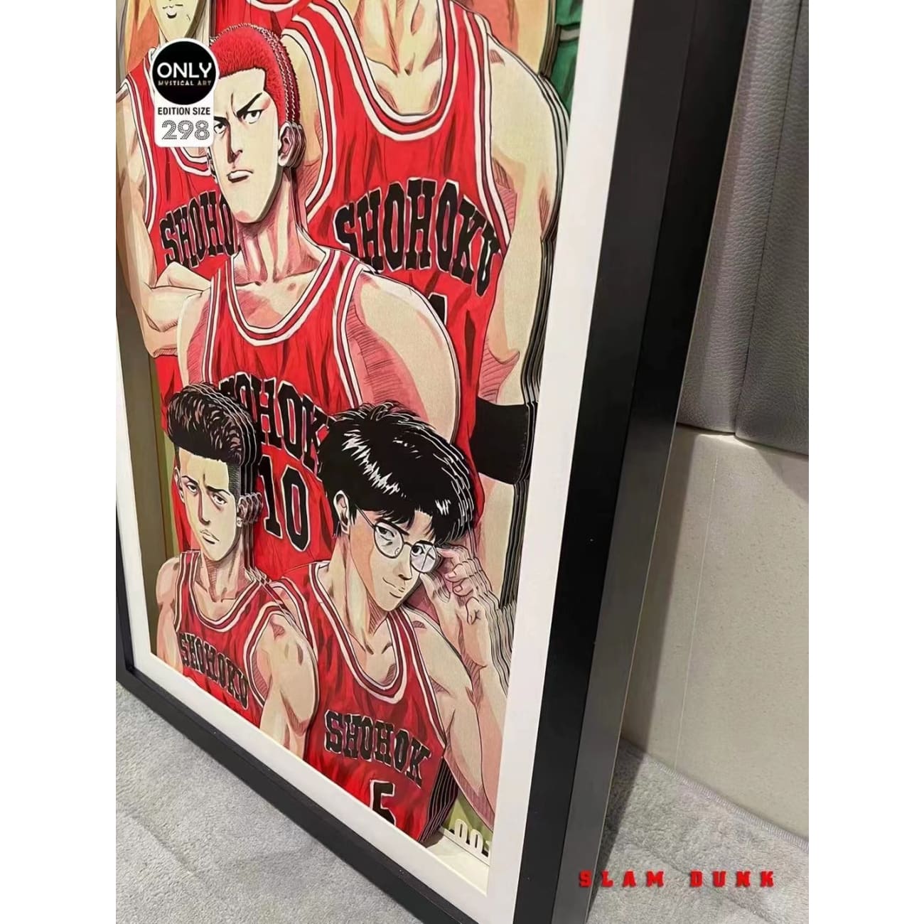 Only mystical Art - Slam Dunk Poster Potrait 83cmH