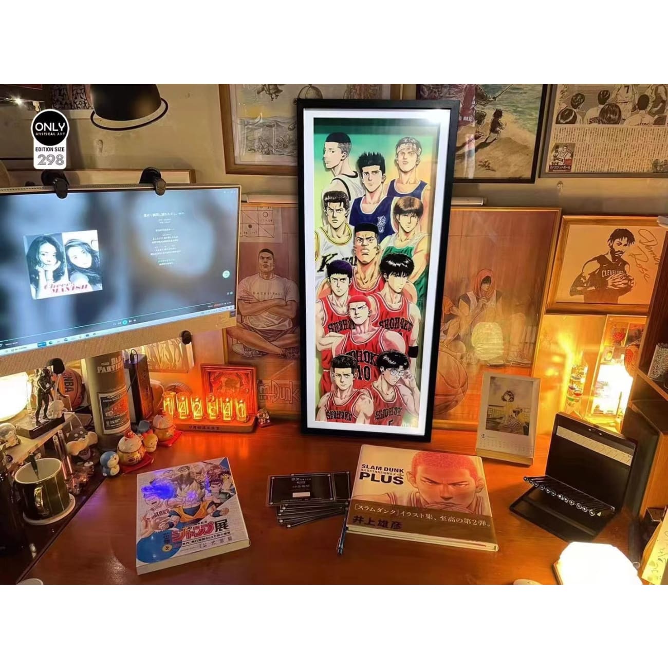 Only mystical Art - Slam Dunk Poster Potrait 83cmH