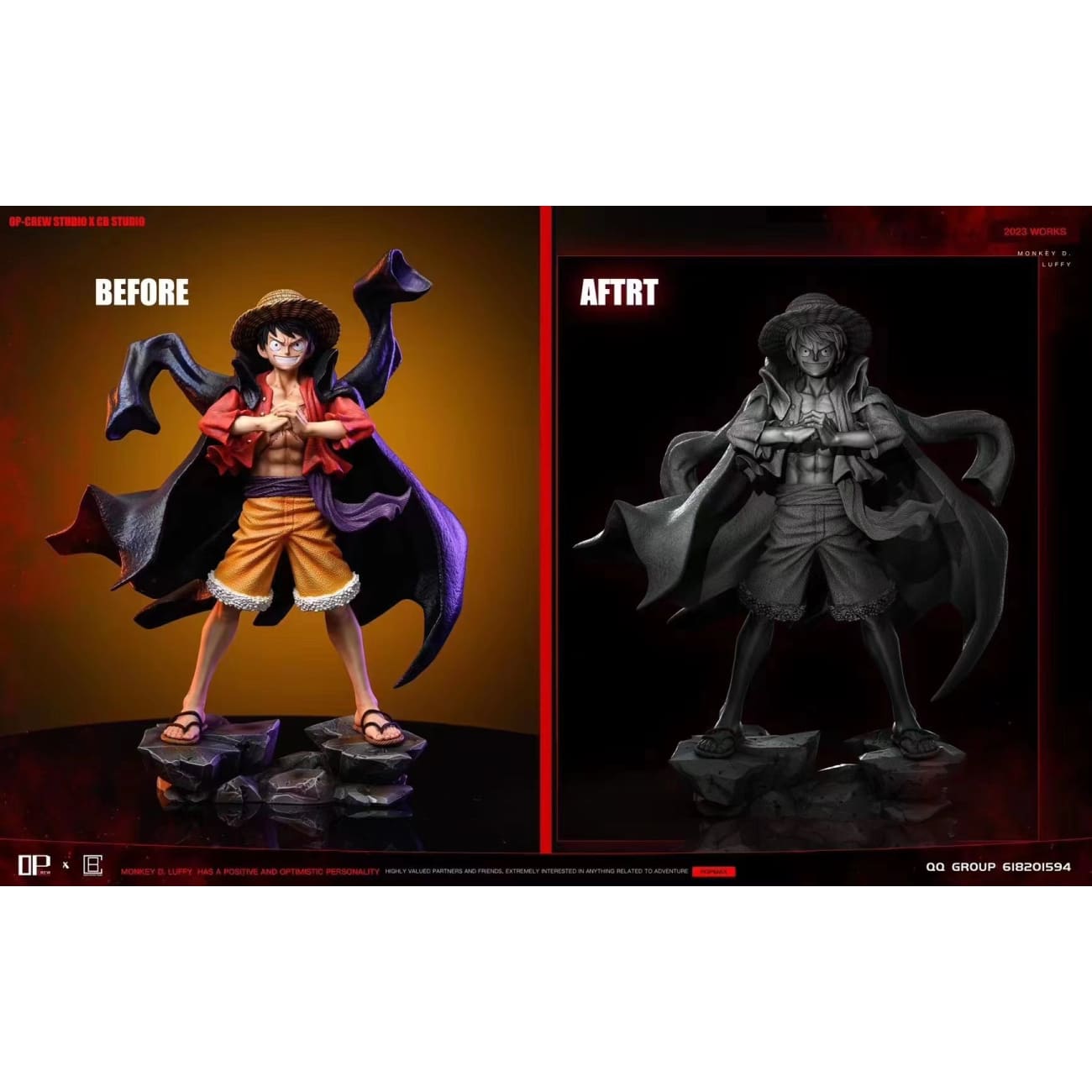 OP Crew X Cousin Brother Studio (CB) - Monkey D. Luffy