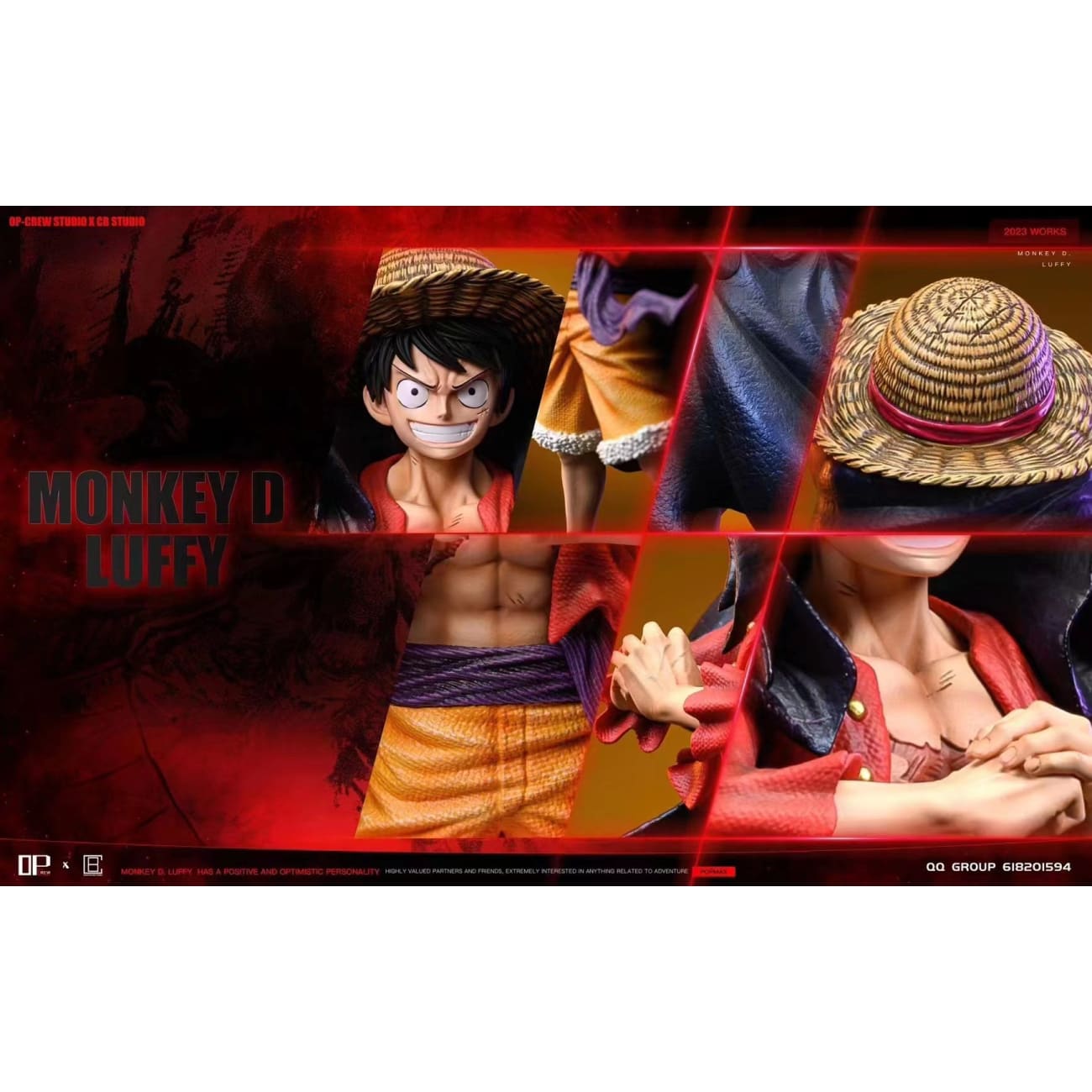 OP Crew X Cousin Brother Studio (CB) - Monkey D. Luffy