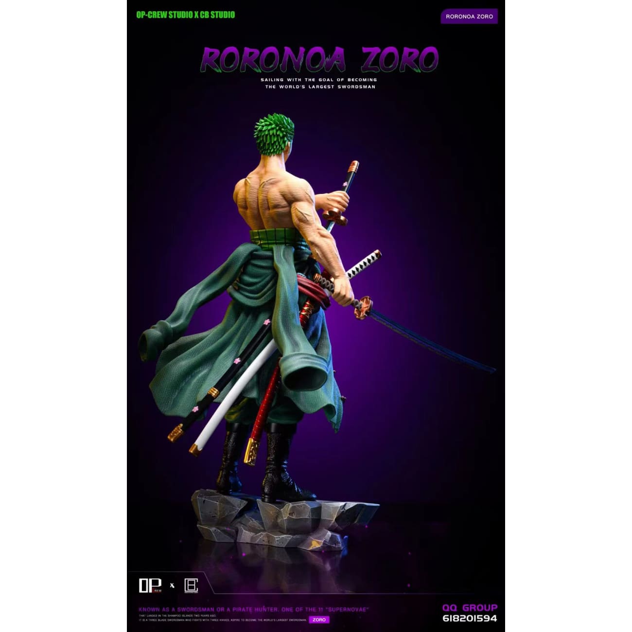 OP Crew X Cousin Brother Studio (CB) - Roronoa Zoro 
