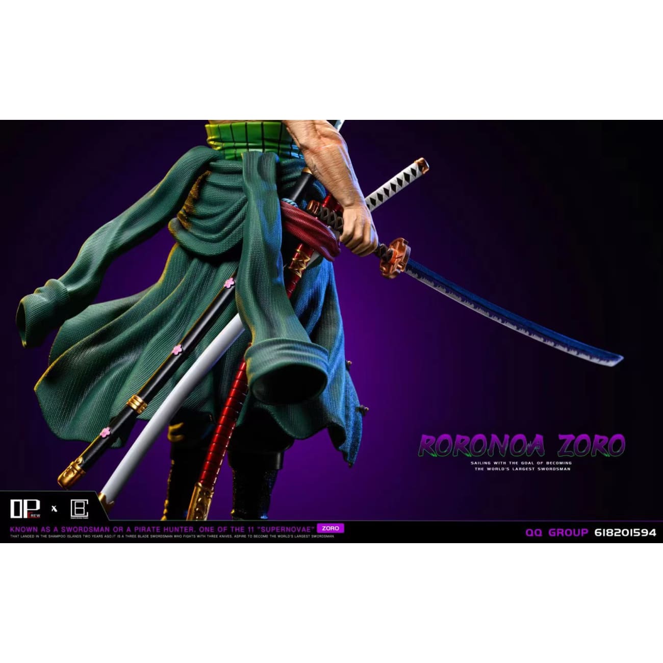 OP Crew X Cousin Brother Studio (CB) - Roronoa Zoro 