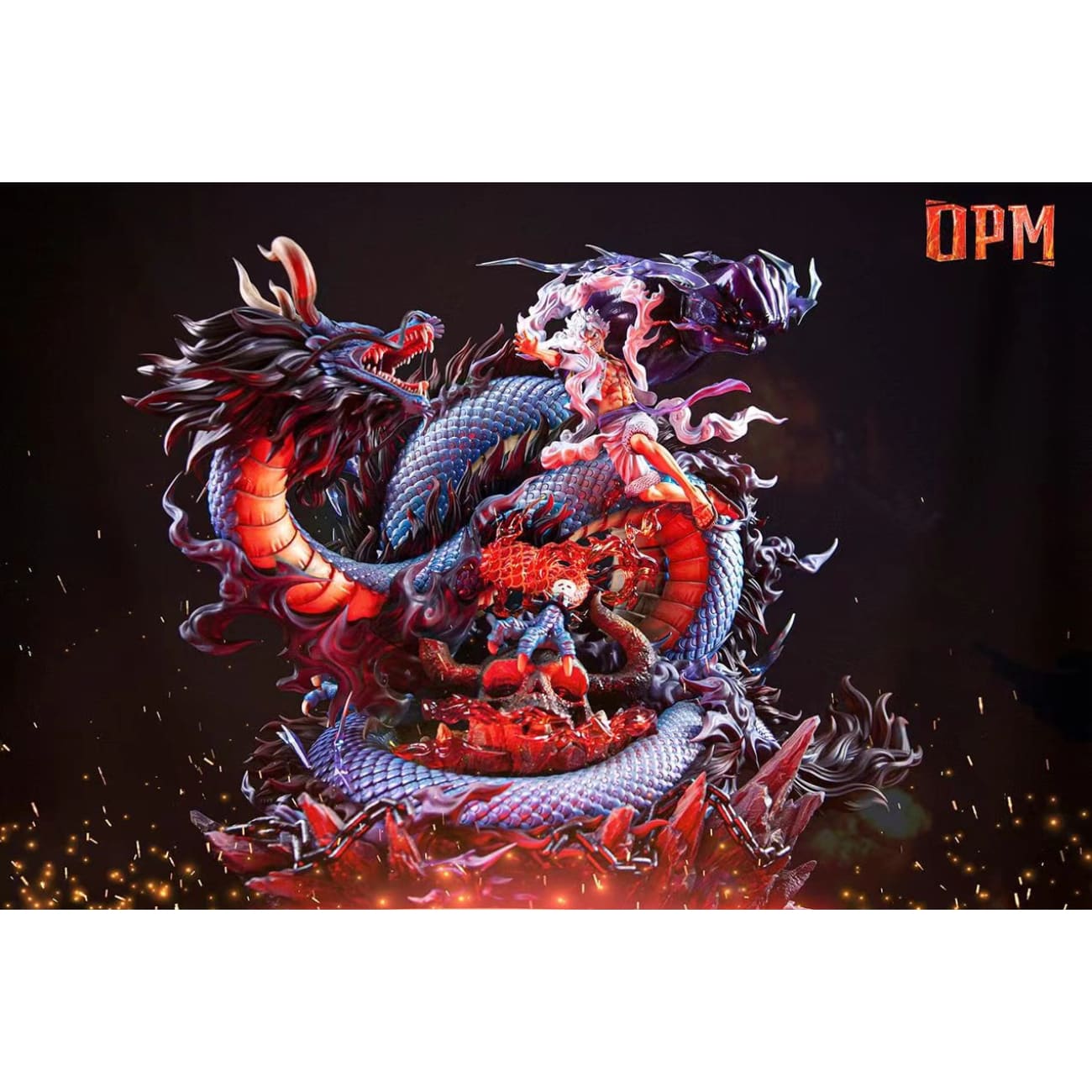 OPM Studio - Kaido Dragon Form VS Sun God Nika Luffy Gear 5