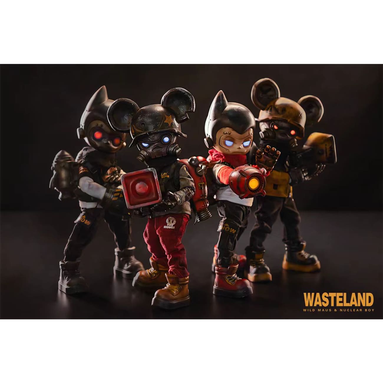 OTAKING Studio - Super Kid Red Flame / Super Kid Ashes / Nuclear Energy / Oil Pollution
